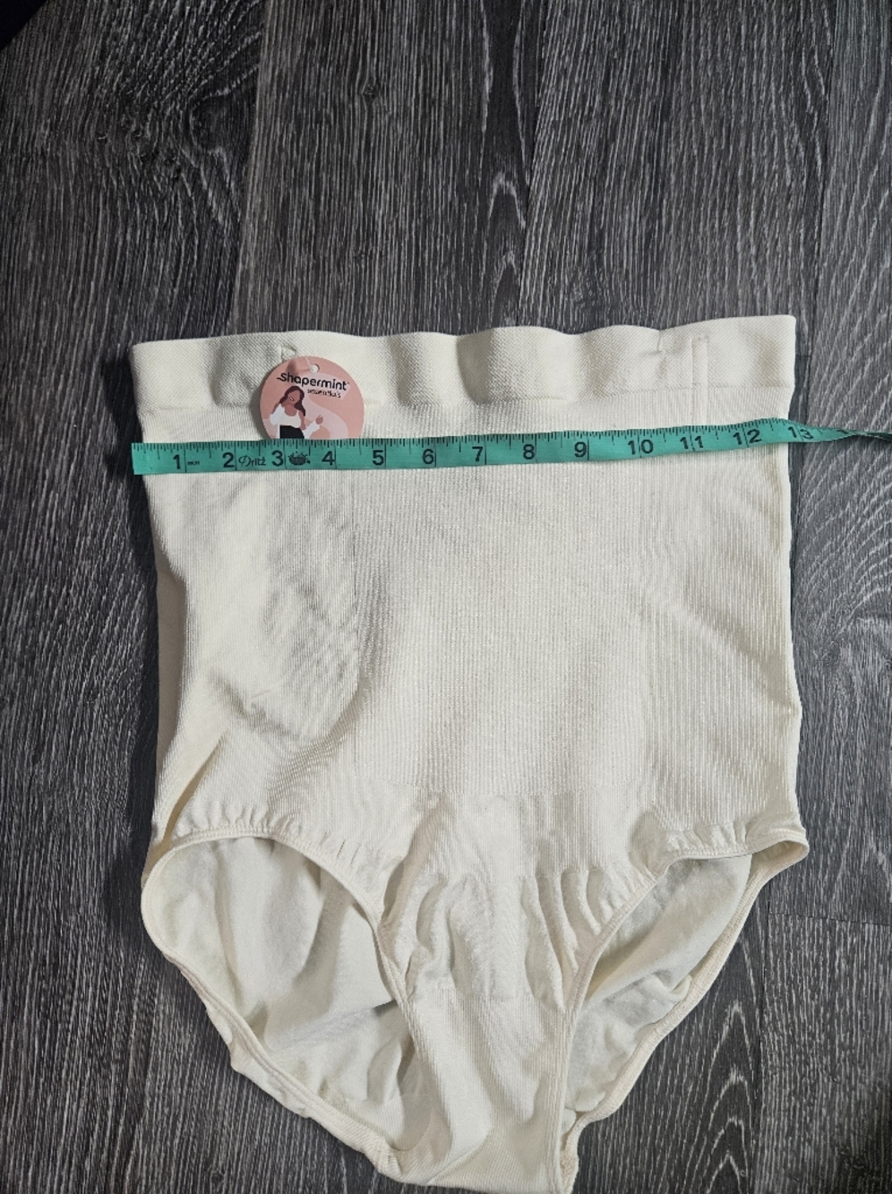 Shapermint High-Waist Shaping Briefs in Cream